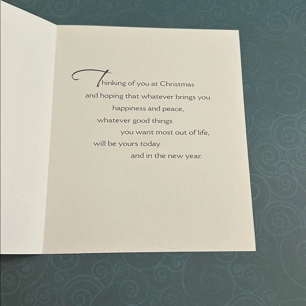 8 Christmas Greeting Cards (no envelopes included)
